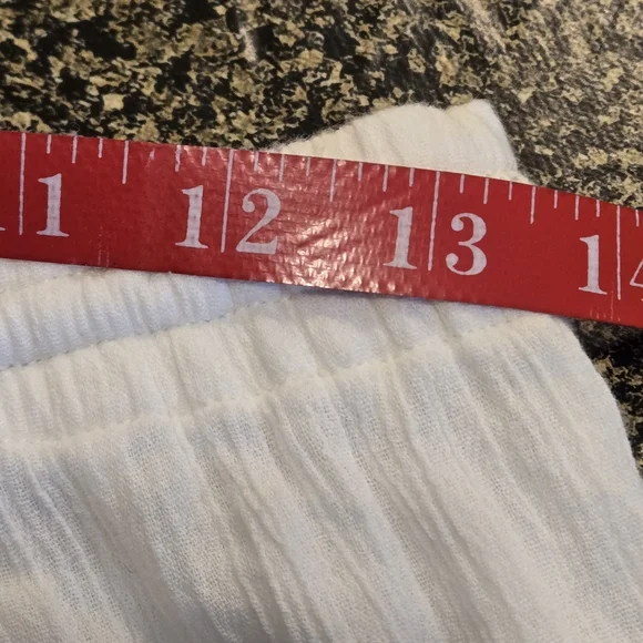 Sand N Sun Women’s Small White Tiered Midi Skirt Lightweight Cotton Boho Style - Picture 12 of 15